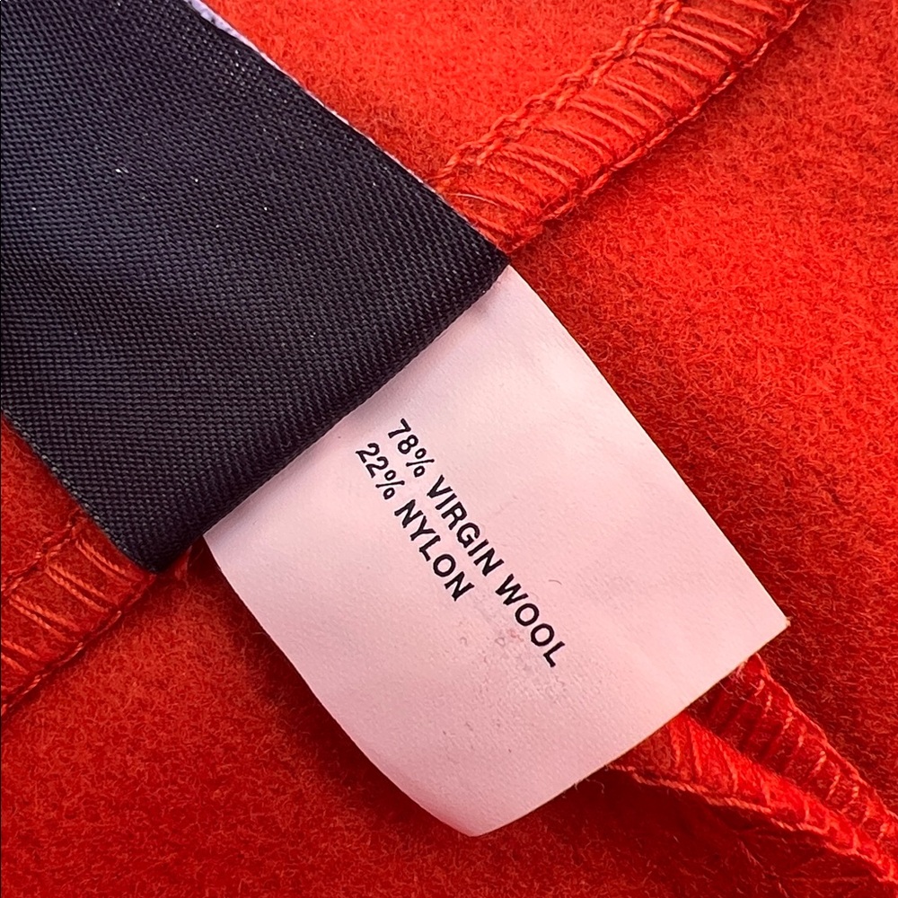 GAP Orange Front-Zip Skirt with Patch Pockets Ear… - image 5